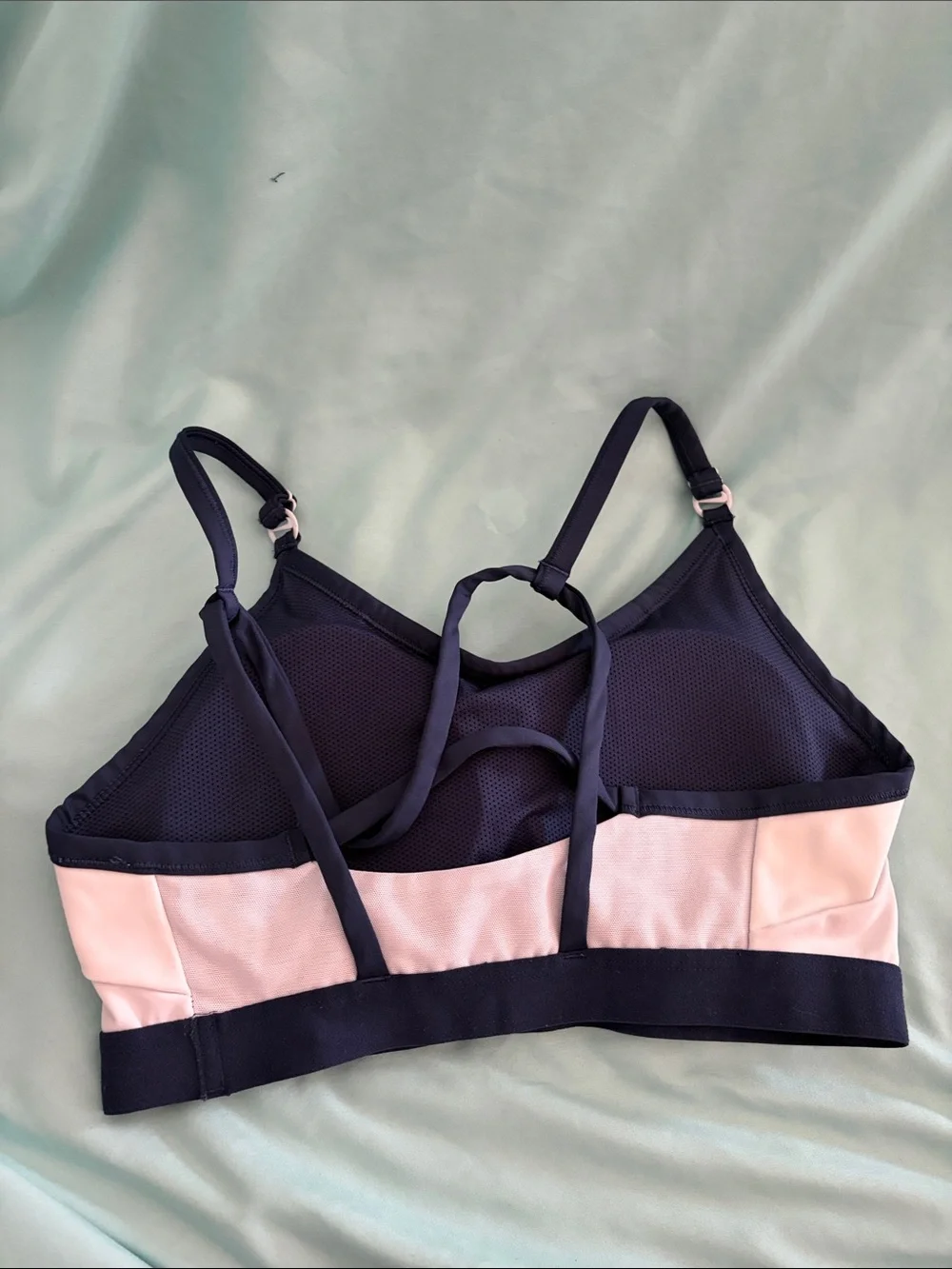 Nike Two-Tone Black and White Sports Bralette
